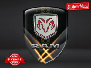 Dodge Etiqueta Impermeable Profesional Resistente Minimalista